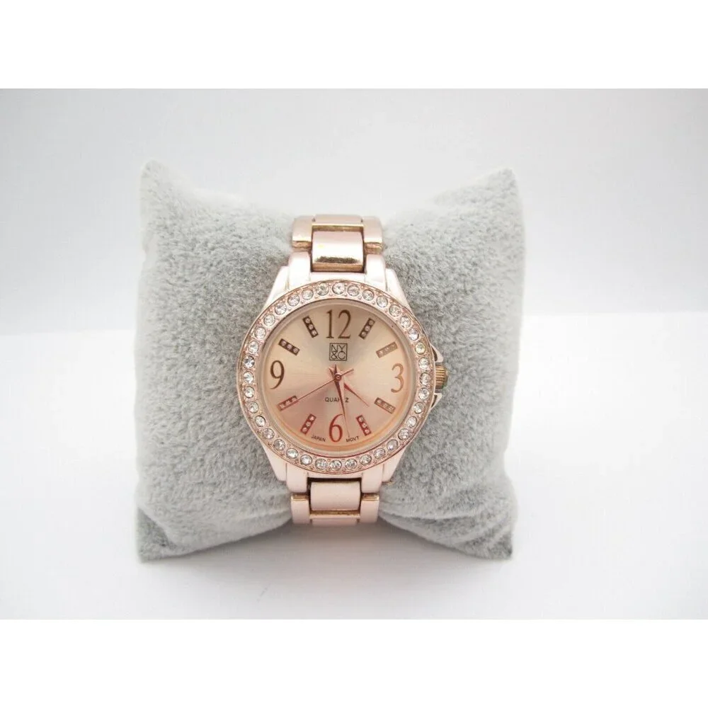 Women NY&C Quartz WR Analog 32mm Round Watch (H558) 